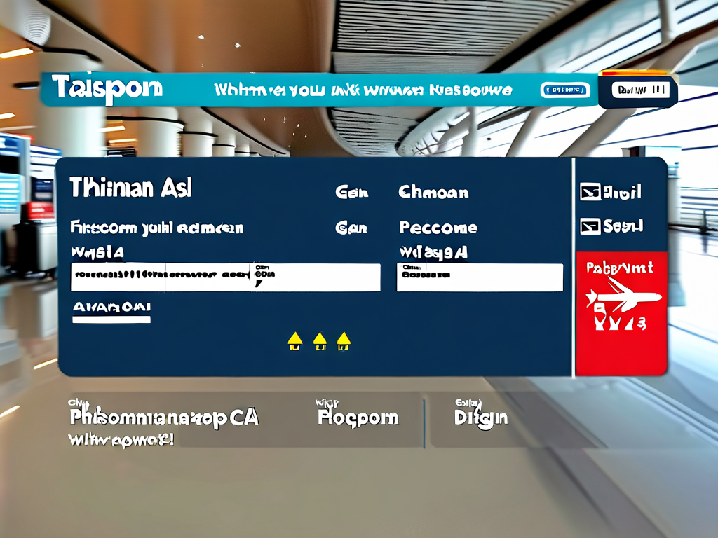 泰国入境卡正面样本